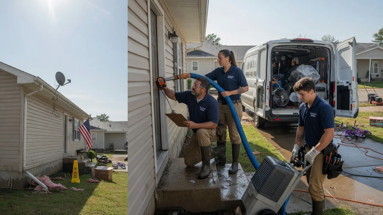 Ceiling Water Damage Restoration in Toledo, IL near me